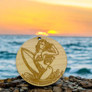 Ornament - World's most awesome surfer Girl