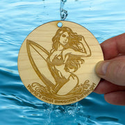 Ornament - World's most awesome surfer Girl