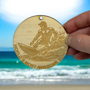 Ornament - World's most awesome surfer