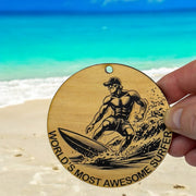 Ornament - World's most awesome surfer