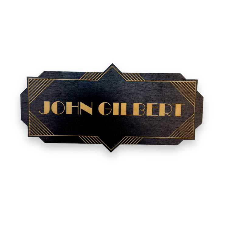 Art Deco - PERSONALIZED Sign/Ornament