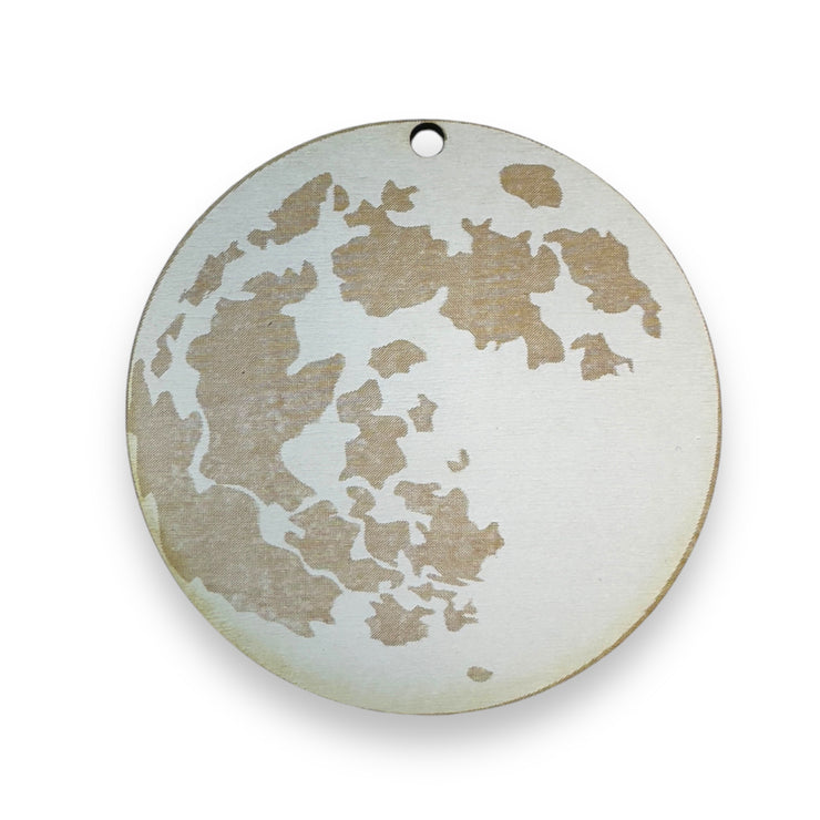 Ornament - WHITE - Moon Luna