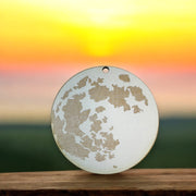 Ornament - WHITE - Moon Luna