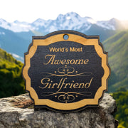 Ornament - World's most awesome Girlfriend