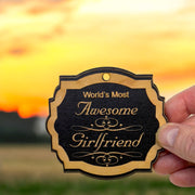 Ornament - World's most awesome Girlfriend