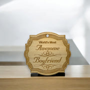 Ornament - World's most awesome Boyfriend