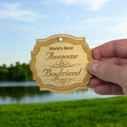 Ornament - World's most awesome Boyfriend