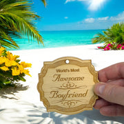 Ornament - World's most awesome Boyfriend