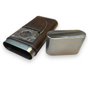 Cigar Case with Cutter - Dad you will always be the first man Leatherette