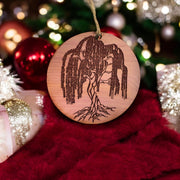 Weeping Willow - Cedar Ornament