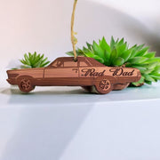 Rad Dad Muscle Car - Cedar Ornament