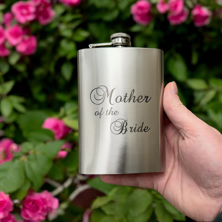 8oz Mother of the Bride Stainless Steel Flask