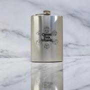 8oz Choose Your Weapon SS Stainless Steel Flask