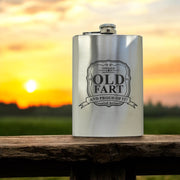 8oz Old Fart Stainless Steel Flask