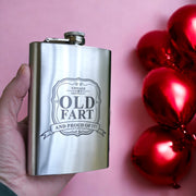 8oz Old Fart Stainless Steel Flask