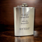 8oz There Is Only One God Stainless Steel Flask