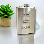 8oz There Is Only One God Stainless Steel Flask