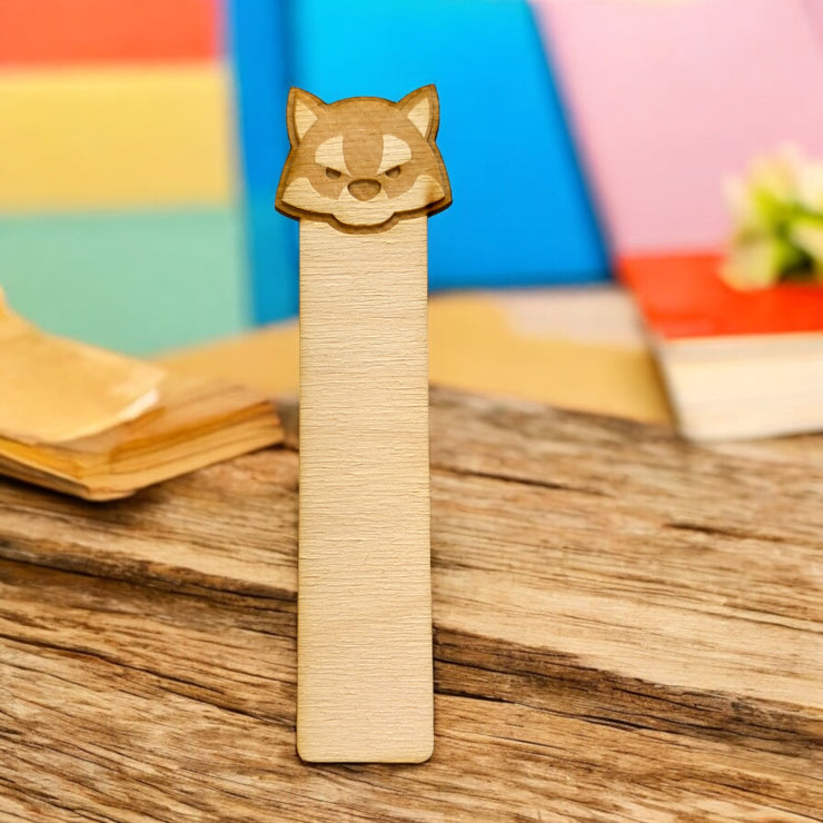 Bookmark - Cute Wolf