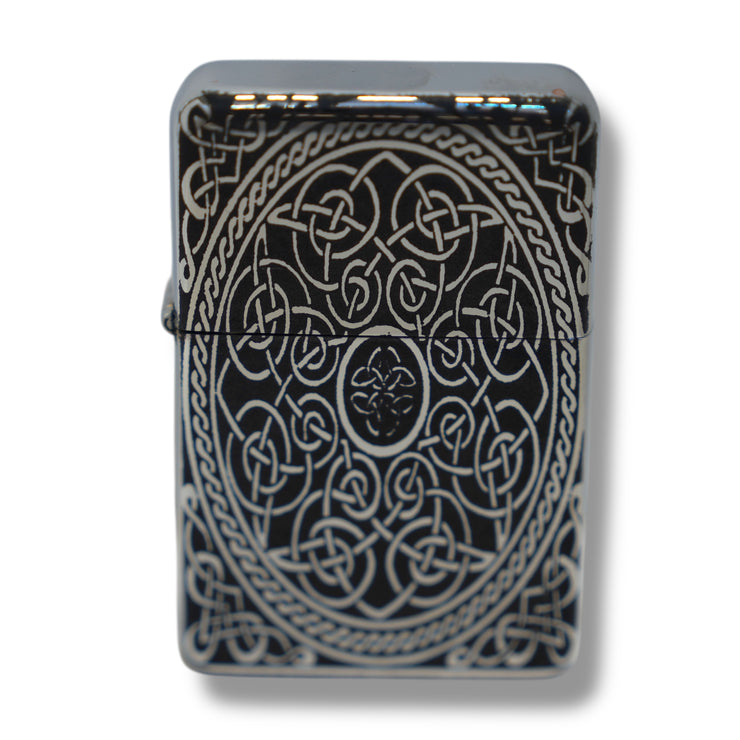 Lighter - Celtic Design High Polish Chrome