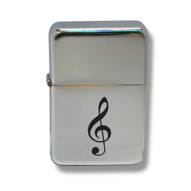 Lighter - Treble Clef Music Note Polish Chrome