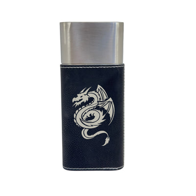 Cigar Case with Cutter - Flying Dragon Leather