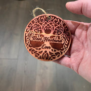 Best Husband Ever Celtic Tree of Life - Cedar Ornament