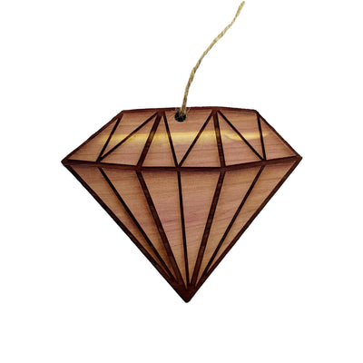 Diamond - Cedar Ornament