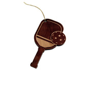 Pickleball - Cedar Ornament