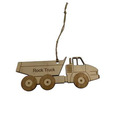 Rock Truck Ornament