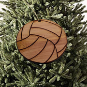 Volleyball - Cedar Ornament